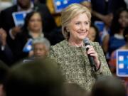 Hillary Clinton (JACQUELYN MARTIN/Associated Press)
