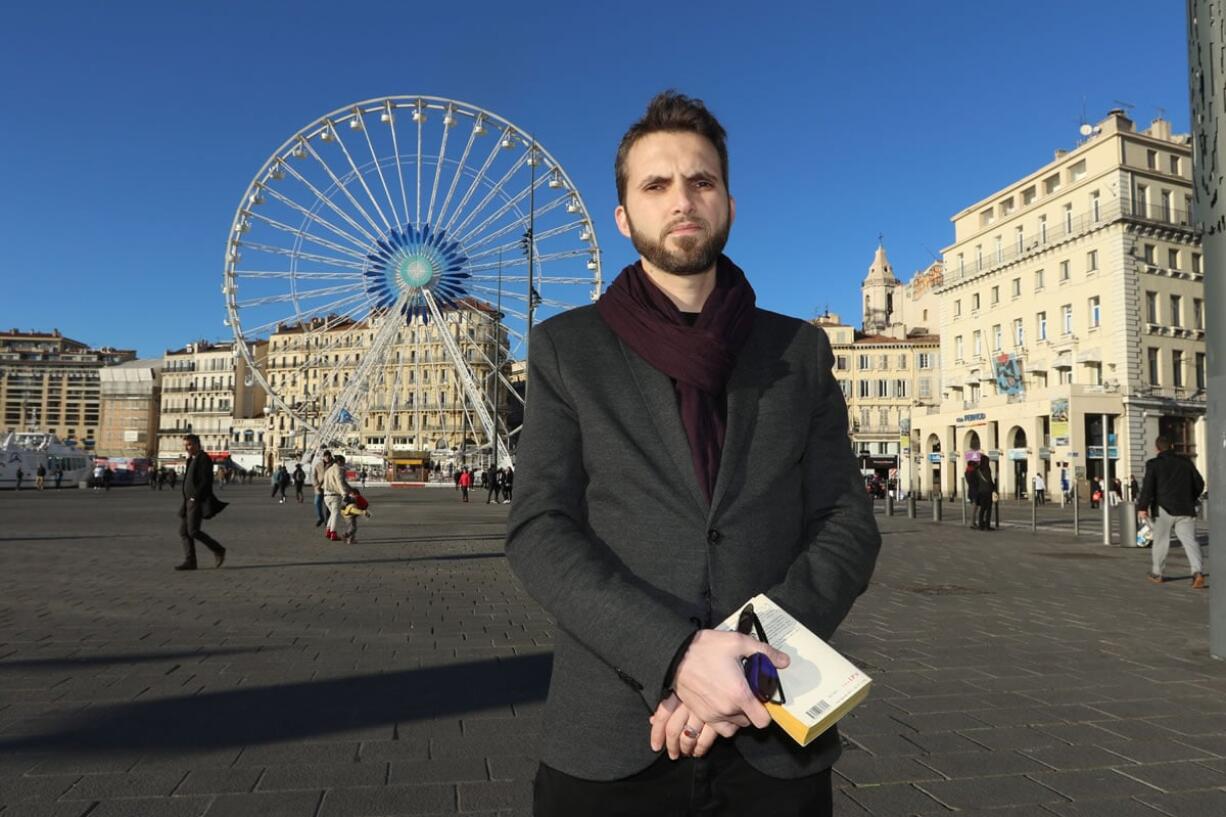 Imam Ludovic-Mohamed Zahed, seen Feb. 2 on the Old-Port, in Marseille, southern France, is a gay imam from Algeria working with an LGBT association in Marseille to counsel and protect young gay Muslims who make their way to the ancient port city.