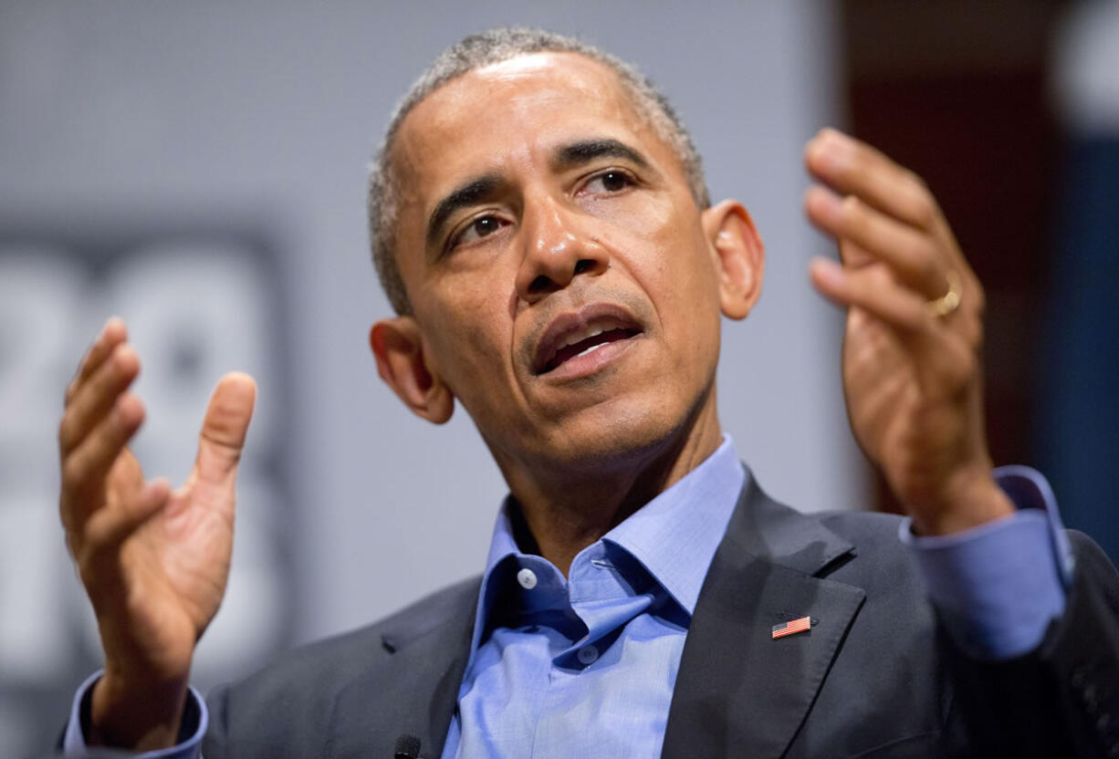 President Barack Obama speaks at the South by Southwest festival (SXSW) at the Center for Performing Arts in Austin, Texas, Friday, March 11, 2016.