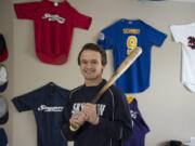 Skyview's Avery Schmidt, 18, is pictured in his bedroom Tuesday afternoon, April 5, 2016 in Northwest Vancouver.