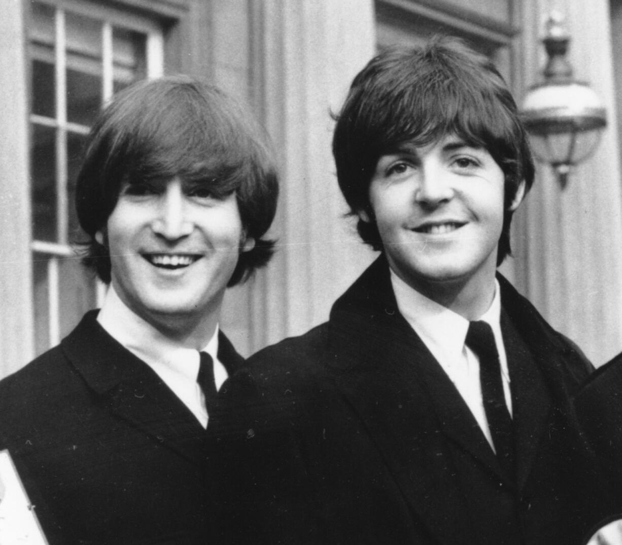 He&#039;s always strongest when he&#039;s got a tough-minded partner. John Lennon, left, and Paul McCartney in 1965.