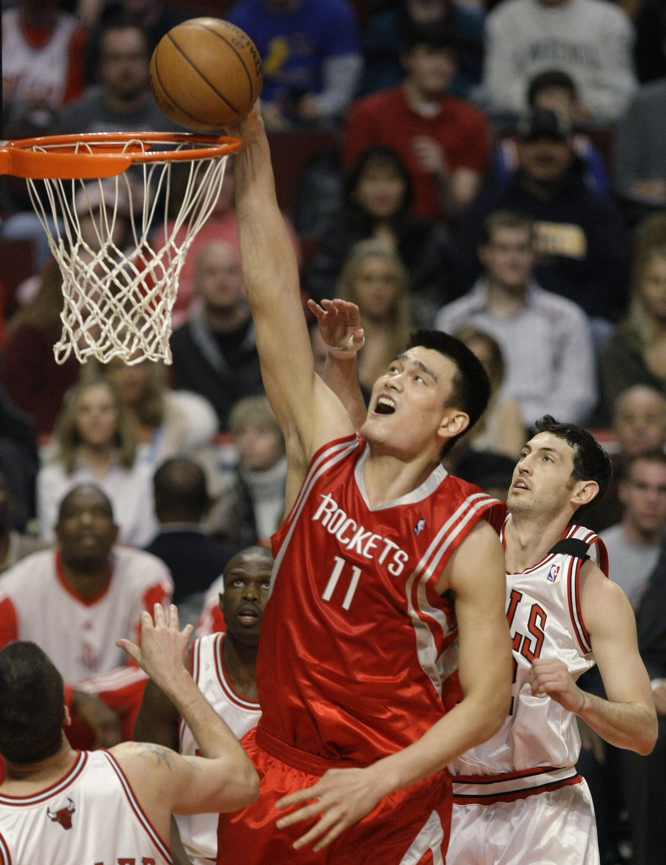 Houston Rockets center Yao Ming in 2009.