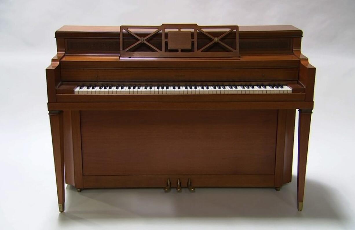 Julien&#039;s Auctions is offering this piano owned by singer Lady Gaga in its &quot;Music Icons&quot; memorabilia sale at the Hard Rock Cafe New York on May 21.