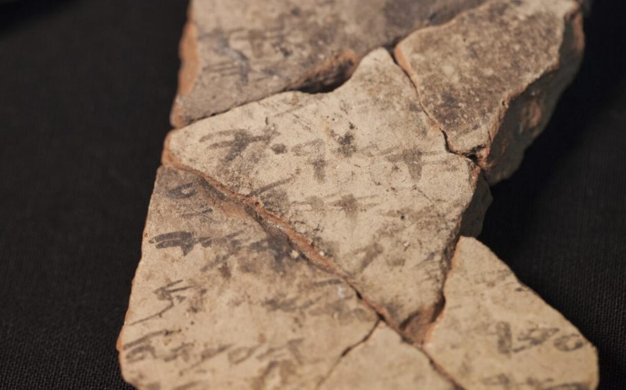 Letters inscribed on pottery unearthed at the site of a fort in Arad, Israel, were dated to about 600 B.C., shortly before the destruction of Jerusalem. A team determined that this hoard of ancient Hebrew inscriptions was written by at least six authors. Although the inscriptions are not from the Bible, their discovery suggests there was widespread literacy in ancient Judah at the time that would support the composition of biblical works.