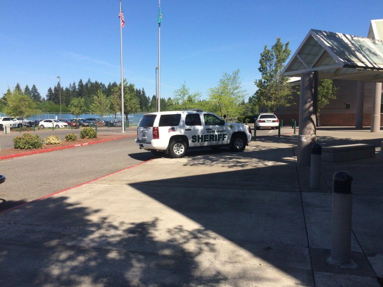 The Clark County Sheriff's Office is investigating a bomb threat made against Skyview High School.