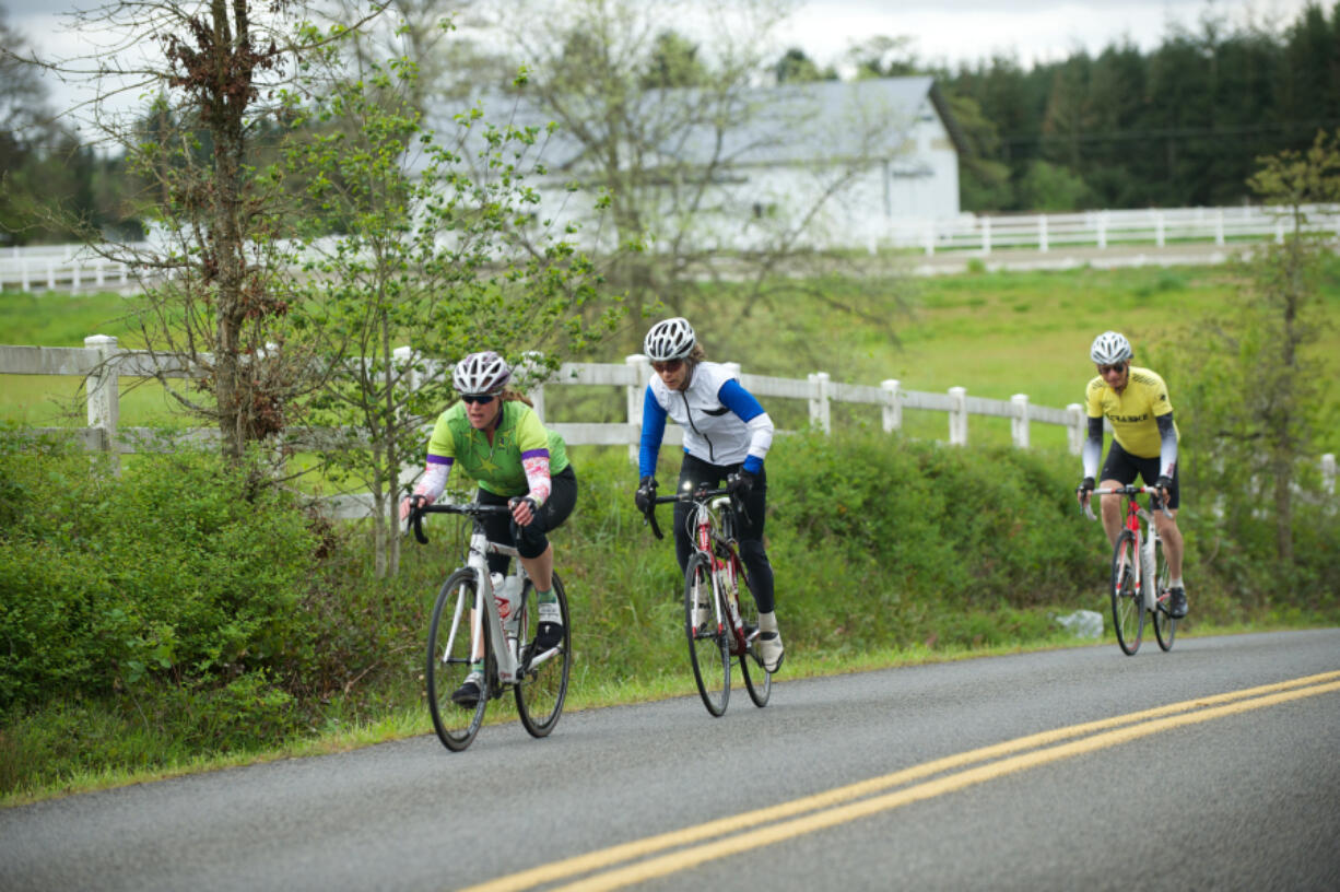 Weekend cover feature on the Ride Around Clark County.