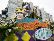 The Battle Ground Rose Float won the Rose Society Award at the Rose Festival Grand Floral Parade in 2011.