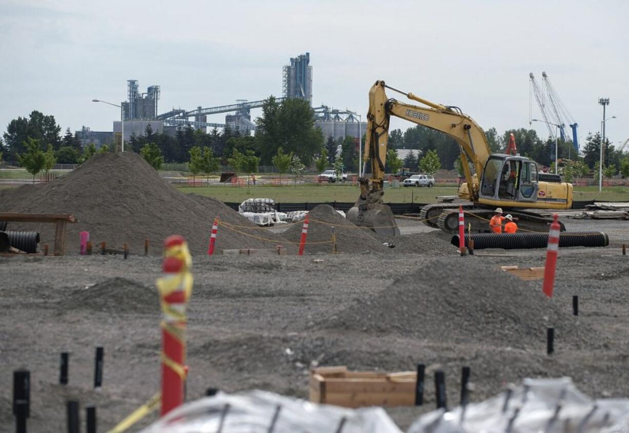 Construction is underway at Sunlight Supply&#039;s new 306,000-square-foot headquarters and warehouse at the Port of Vancouver&#039;s Centennial Industrial Park. The garden supply wholesaler also has plans to more than double its existing warehouse at 4525 N.W. Fruit Valley Road, with the intention to accommodate 20 trucks per day.