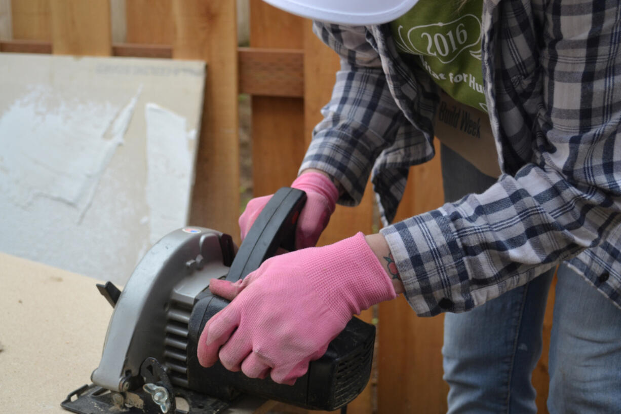 Ellsworth Springs: Habitat for Humanity&#039;s National Women Build encourages women to learn and use construction skills to build stability and self-reliance.