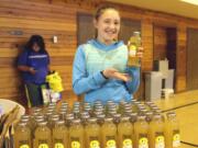 Hazel Dell: Eliana Larson attends the Food Bank Fresh event at St.