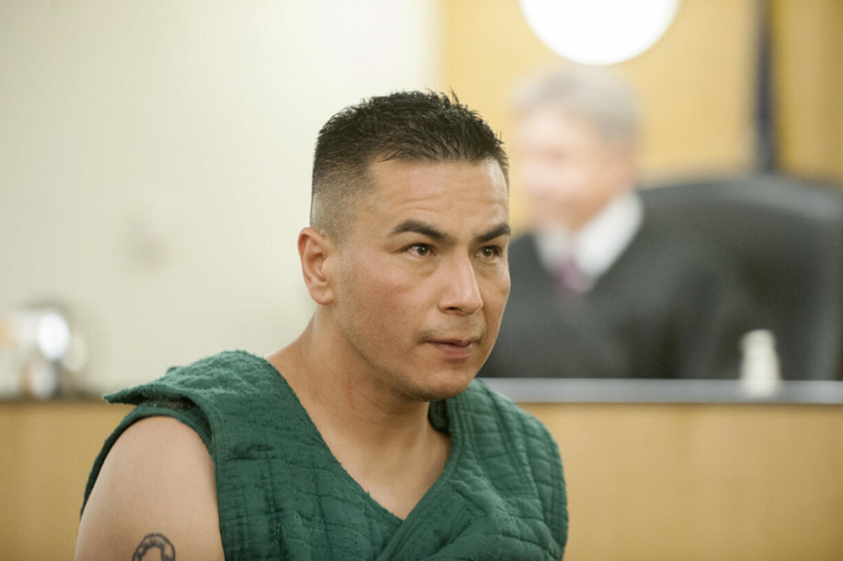 Ricardo Gutierrez, 39, made his first court appearance Tuesday in Clark County Superior Court on suspicion of first-degree murder. Gutierrez is accused of killing his girlfriend&#039;s 3-year-old son at the home they shared in Battle Ground.