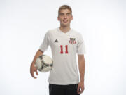 Camas senior Bennett Lehner has been selected as the Gatorade Washington Boys Soccer Player of the Year.