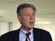 Rep. Frank Pallone, Jr. speaks in Trenton, N.J. Pallone has found that National Football League officials improperly sought to influence a government study on the link between football and brain disease. Pallone&#039;s report says the league tried to strong-arm the National Institutes of Health into taking the project away from a researcher that the NFL feared was biased.