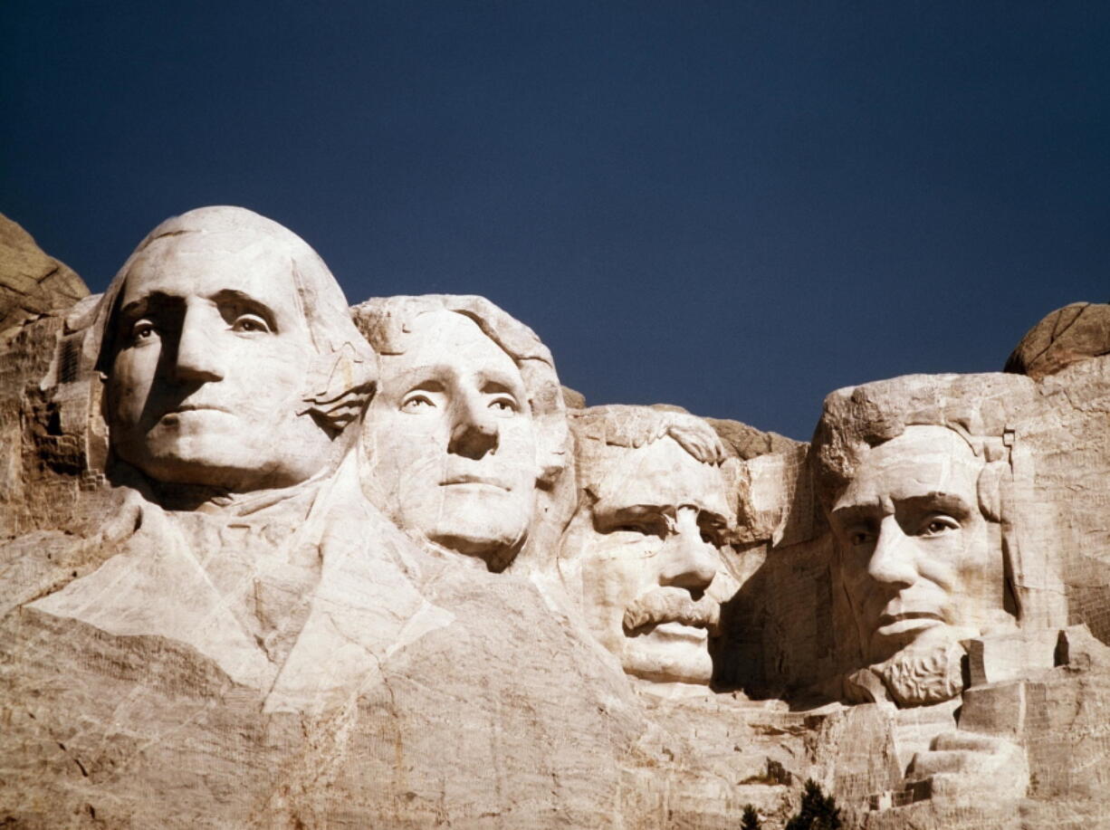 Mount Rushmore is shown in South Dakota. The Partners in Preservation Campaign is asking the public to vote on 20 historic sites, including one at Mount Rushmore, that are vying for $2 million in preservation funding.