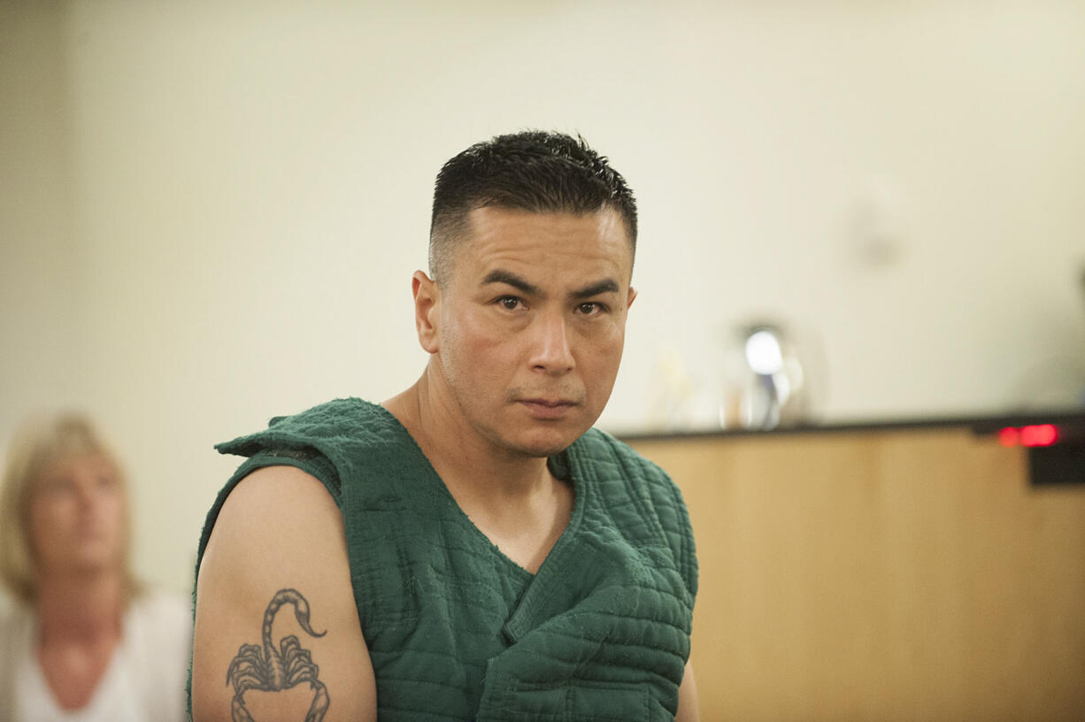 Ricardo Gutierrez, 39, has been charged in the death of a 3-year-old Battle Ground boy. He faces first-degree domestic violence murder and second-degree domestic violence assault in connection with the May 23 slaying.