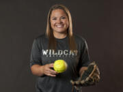 Abby England of La Center is our All-Region softball player of the year, seen here in Vancouver Wednesday June 1, 2016.