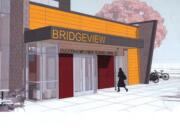 A digital rendering of what the future Bridgeview Education and Employment Resource Center could look like.