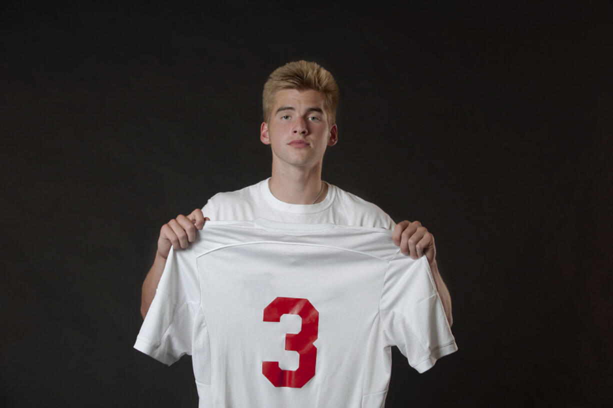 Camas High School soccer star Bennett Lehner scored 59 goals over four seasons.