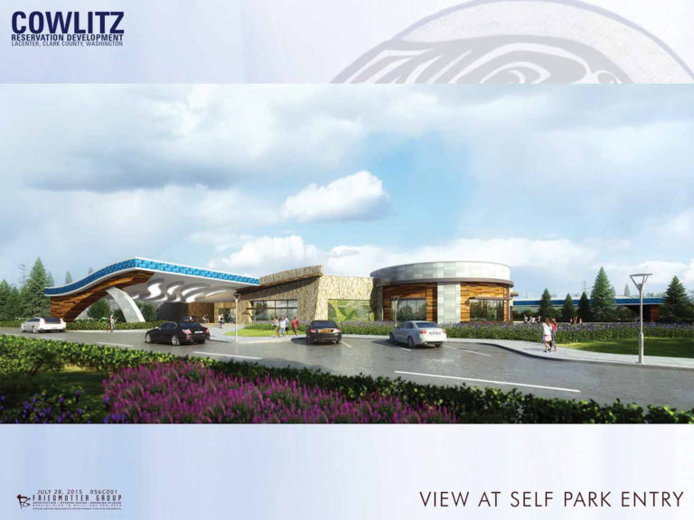 The project managers of a casino under construction on Cowlitz land west of La Center released designs on Monday for the facility, named ilani.