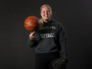 Woodland&#039;s Jessica Flanagan was among the top basketball and softball players in the 2A Greater St. Helens League.