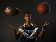 Kedrick Johnson of Hockinson lettered in football (3 times), basketball (twice) and track and field (four times).