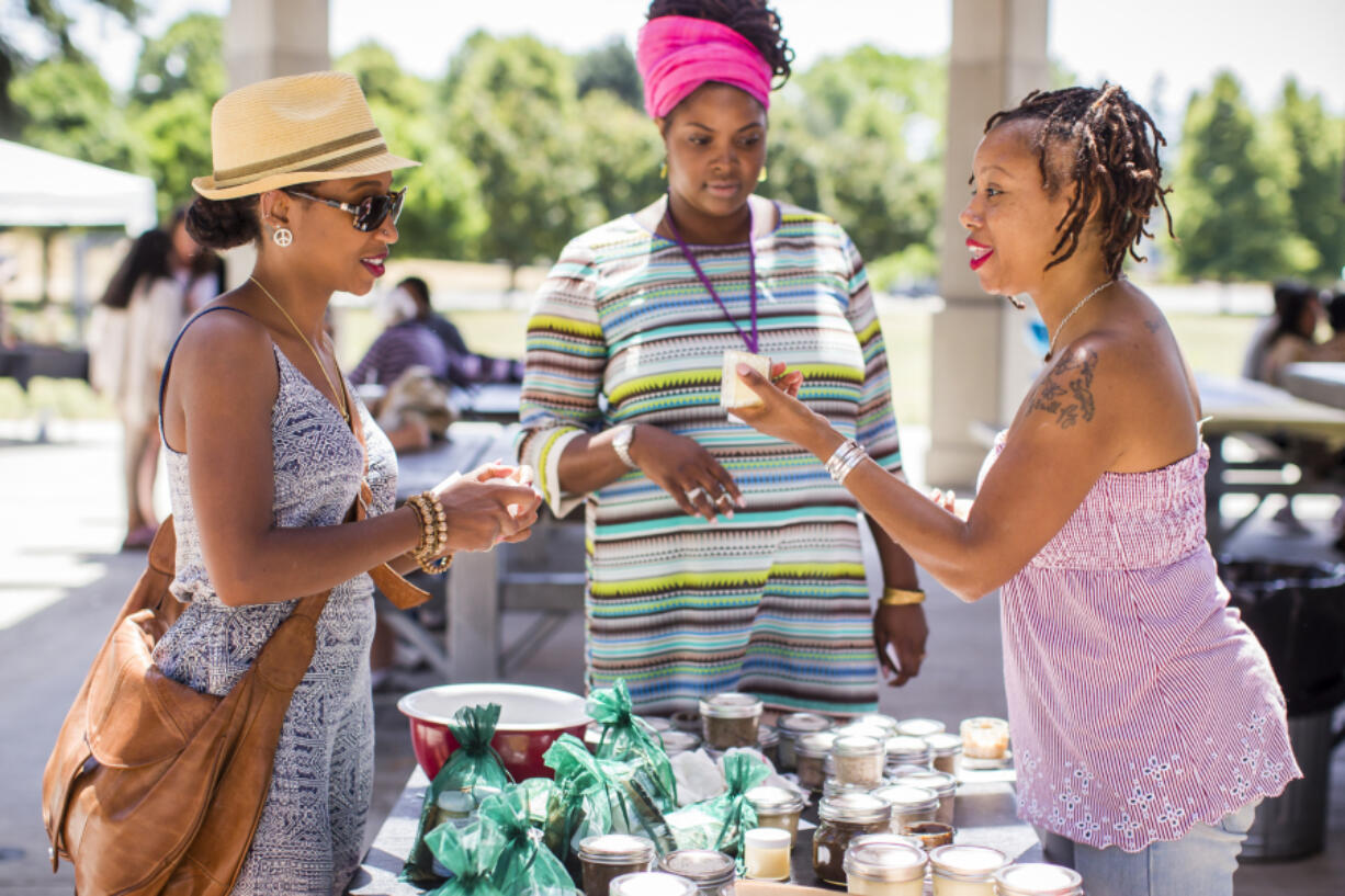 Last year&#039;s Juneteenth celebration was a community gathering at Marshall Community Park, held by the Vancouver chapter of the National Association for the Advancement of Colored People.