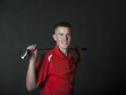 Spencer Tibbits of Fort Vancouver is our All-Region boy golfer of the year, as seen Thursday afternoon, June 9, 2016 at The Columbian&#039;s photo studio.