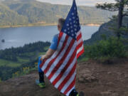 Kevanna Park: Army veteran Pierre Dubois went on his first American Flag Hike at the Cape Horn trail on Memorial Day, something he hopes to turn into a yearly tradition.