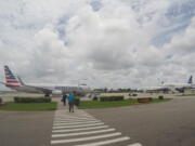 American Airlines and JetBlue Airways charter flights wait to depart from Havana&#039;s Jose Marti International Airport. The Department of Transportation said Friday that six airlines: American, Frontier, JetBlue, Silver Airways, Southwest and Sun Country, have been selected for routes to nine Cuban cities other than Havana.