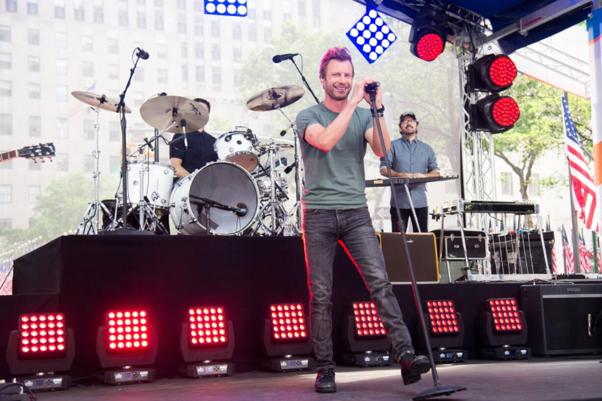 Dierks Bentley performs on NBC&#039;s &quot;Today&quot; show at Rockefeller Plaza on  May 27in New York.