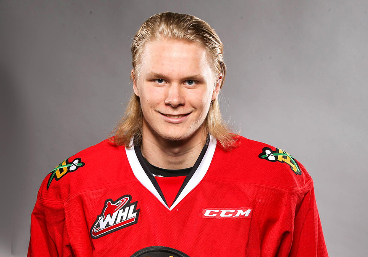 Portland Winterhawks forward Rodrigo Abols.