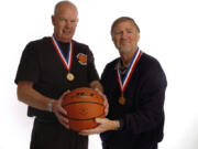 Ten years ago, Jim Sypert, right, and his friend Jim Nielson won basketball gold at the Huntsman Senior World Games. &quot;I am terribly competitive,&quot; said Sypert, who has returned to painting after a lifetime doing other things.