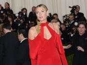 Maria Sharapova arrives at The Metropolitan Museum of Art Costume Institute Benefit Gala, celebrating the opening of &quot;Manus x Machina: Fashion in an Age of Technology&quot; in New York.