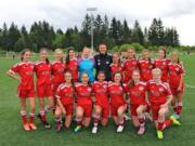 Washington Timbers Red (2001) won the Oregon state championship and a berth in the under-14 girls U.S. Youth Soccer Far West Regionals.