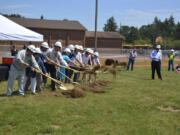 A groundbreaking ceremony has already been held for the new Jemtegaard Middle School. The state announced Thursday it will provide its share of funds for the new building.