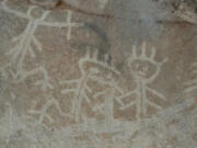 Carved into the limestone rock in a cave in Mona are religious motifs, where both the spiritual beliefs of the native islanders and Christianity, as practiced by 16th-century Spaniards, seem to coexist.