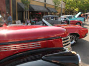 About 1,500 visitors turned up to look at vintage cars and enjoy the street fair at the seventh Annual Downtown Camas Car Show and Rock N Roll Night in July 2012.