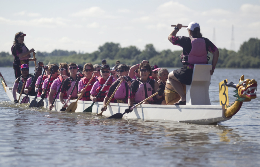 Women Row for the Cure at Vancouver Lake The Columbian