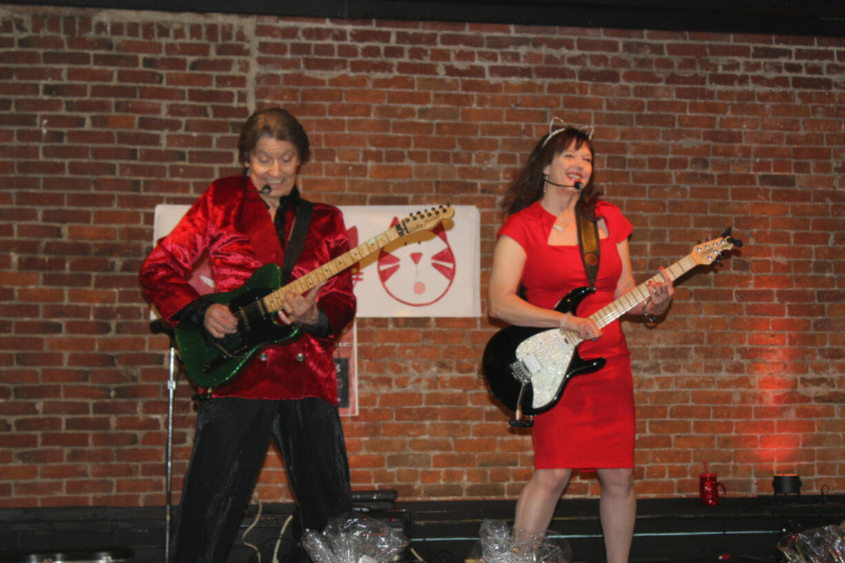 Esther Short: Mickey and Diane perform at the Furry Friends Meow the Night Away fundraiser on July 23.