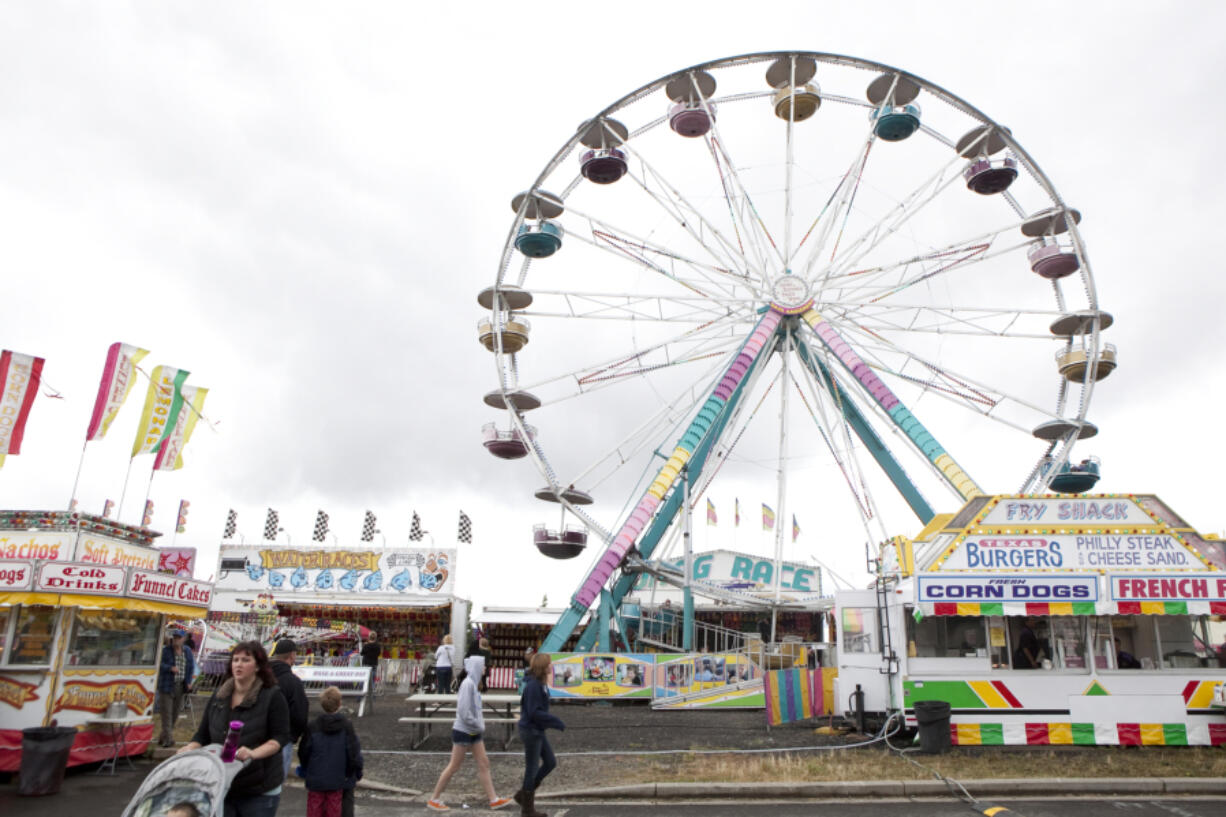 Crowds of people came out to the Harvest Days Celebration in Battle Ground.