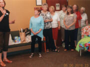 Shumway: Members of the Clark County Newcomers Club present blankets to the YWCA SafeChoice Domestic Violence Program.