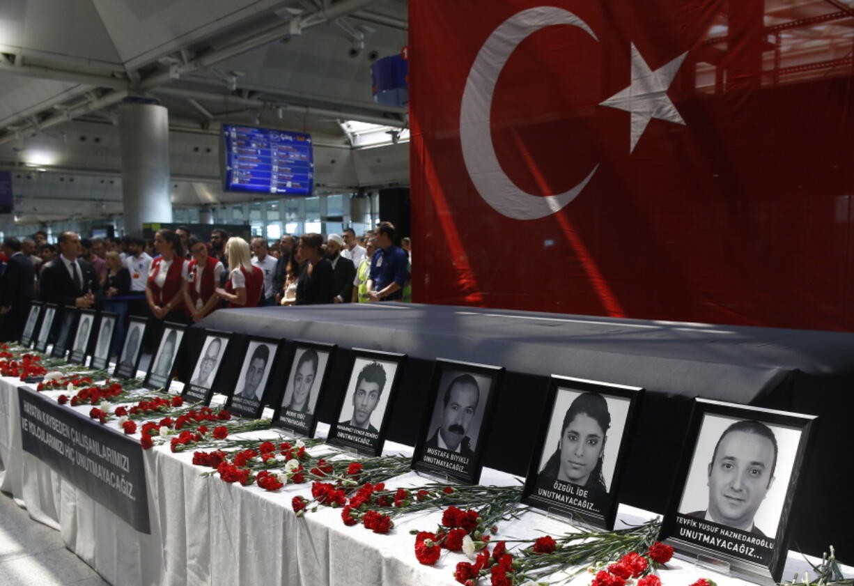 Family members, colleagues and friends of the victims of Tuesday blasts gather Thursday for a memorial ceremony at the Ataturk Airport in Istanbul. A Chechen extremist masterminded the triple suicide bombing at Istanbul&#039;s busiest airport that killed dozens, a U.S. congressman has said. U.S. Rep. Michael McCaul, chairman of the House Committee on Homeland Security, told CNN that Akhmed Chatayev directed Tuesday night&#039;s gun-and-bomb attack at Ataturk Airport, one of the world&#039;s busiest, which also wounded over 200 other people.