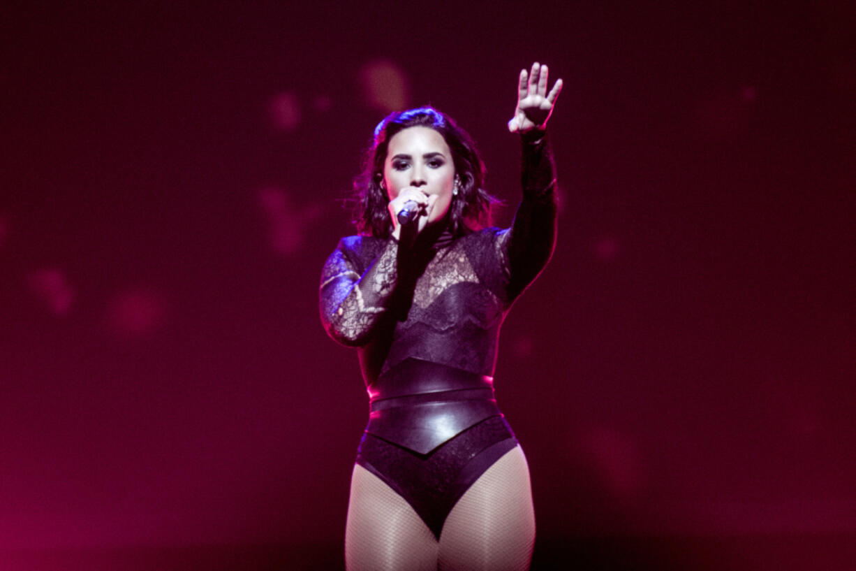 Demi Lovato performs July 25 at the Verizon Center in Washington, D.C.