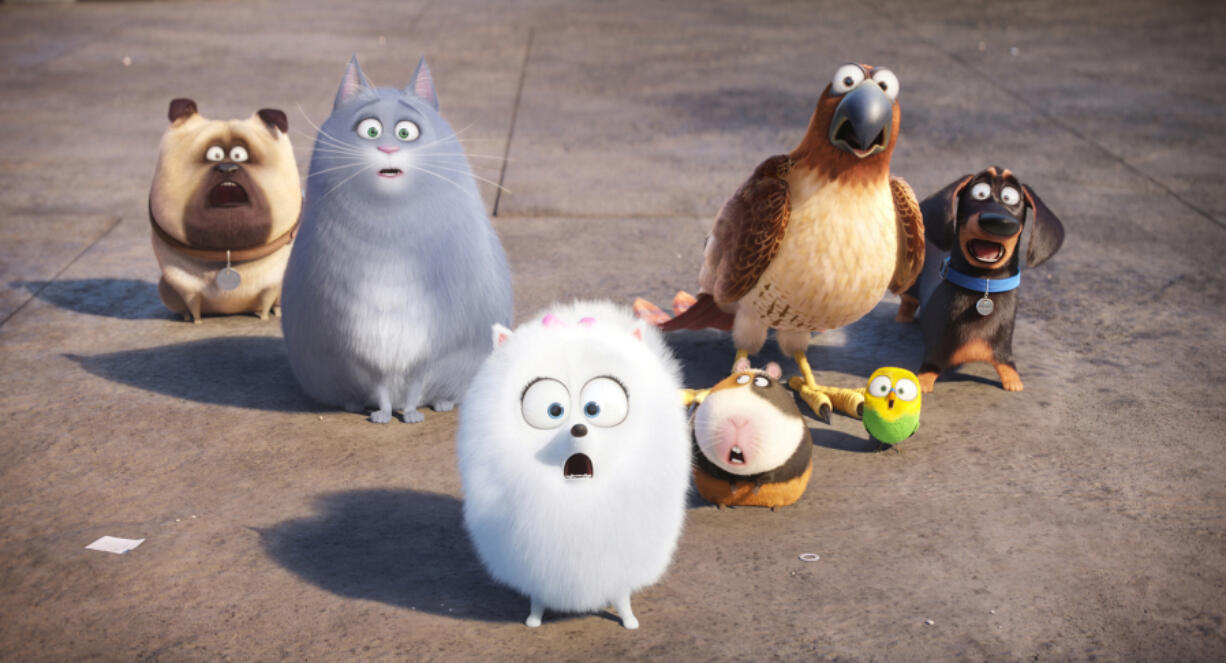 &quot;The Secret Life of Pets,&quot; a comedy about the lives our pets lead after we leave the house each day, is one of the top 10 new films at the North American box office this year.