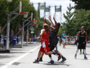 Hoops on the River 3-on-3 basketball makes a return to downtown Vancouver this weekend.