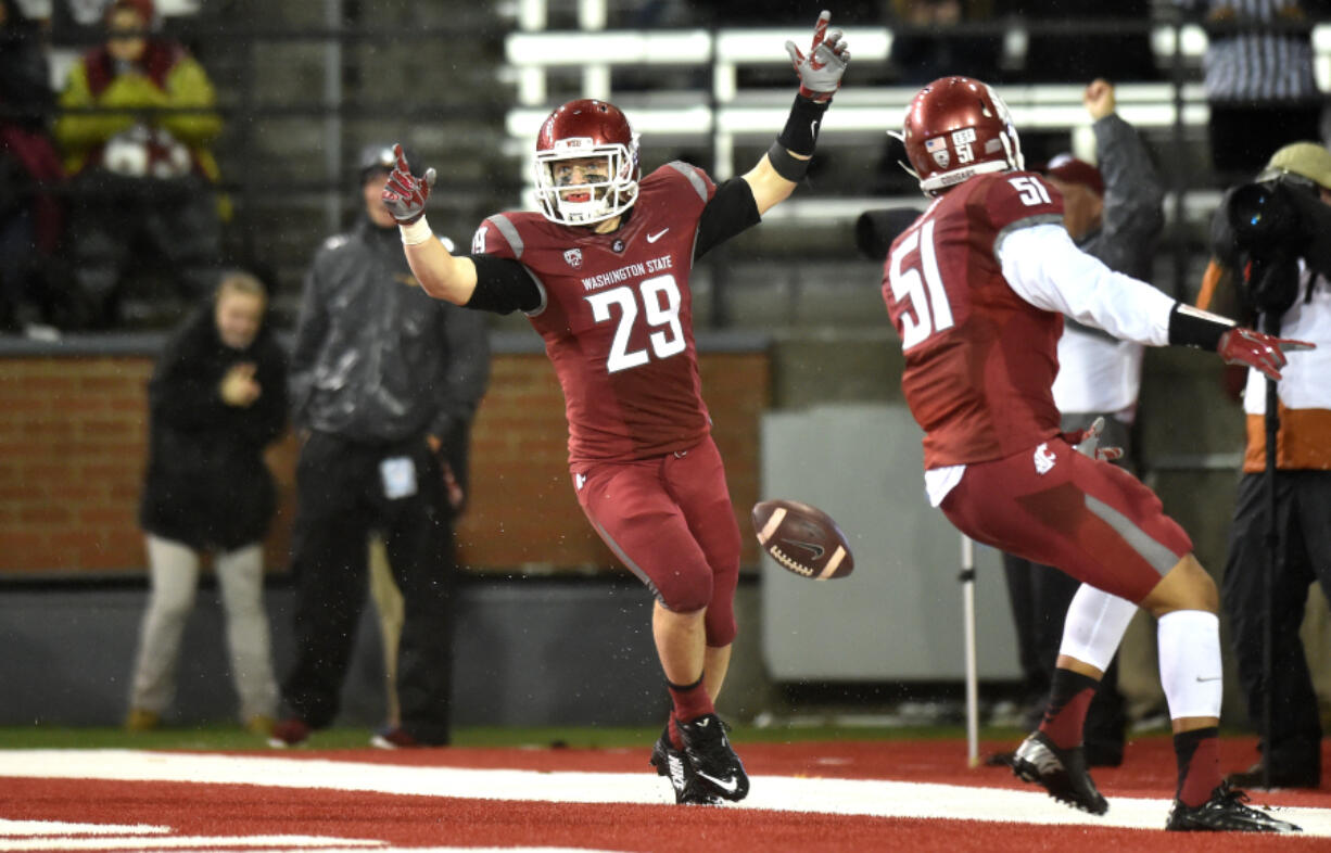 WSU linebacker Parker Henry (29) was fourth in tackles on Washington State&#039;s football team last season. This year, the Skyview High School graduate leads a linebacker group known for its quickness and versatility.