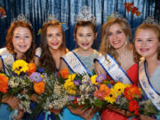 La Center: The 2016 Miss Teen La Center court: Dayna Hines, from left, Emmyleigh Storm, Queen Hallie Nelson, Mia Crocker and Grace Nolan.