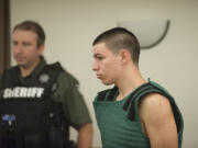 Robert Deanda makes a first appearance on suspicion of attempted murder Friday morning in Clark County Superior Court.