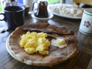 The pancake breakfast is served Aug. 12 at Omy&#039;s Cafe on Northeast Fourth Plain Boulevard in Vancouver.