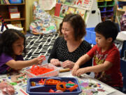 Harney Heights: Educational Service District 112 region Teacher of the Year award honoree Kendra Yamamoto, who is a preschool teacher at Martin Luther King Elementary School.